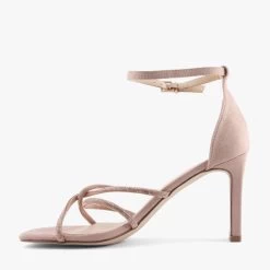 KISHA BLUSH SUEDE -Fashion Shoe Store A596 3