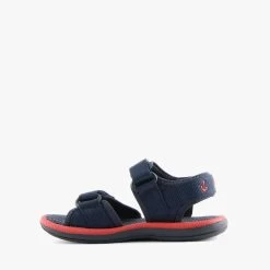 Clarks FINN NAVY/RED -Fashion Shoe Store AC115 3