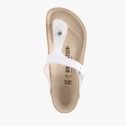 Birkenstock GIZEH WHITE BIRKO-FLOR -Fashion Shoe Store B49 4