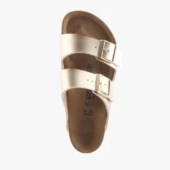 Birkenstock ARIZONA GOLD BIRKO-FLOR -Fashion Shoe Store B72 4