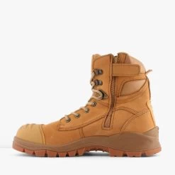 BM1 FORREST SAND ZIP-SIDE SAFETY -Fashion Shoe Store BM1.BGE 3 Forest sand zip