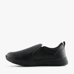 RHINO GRIP- MENS BLACK SLIP -Fashion Shoe Store BM28 3