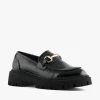 EXTRA BLACK CROC HISHINE -Fashion Shoe Store C1274 1