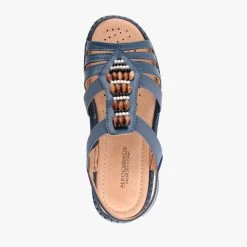 MUSTANG BLUE 9 MUSTANG BLUE -Fashion Shoe Store D814 4