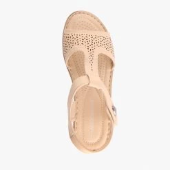 MELSA BEIGE -Fashion Shoe Store D818 4