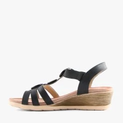 SAURA BLACK -Fashion Shoe Store D825 3