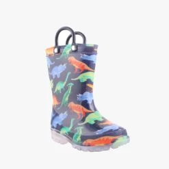 DINO LIGHTS NAVY GUMBOOT