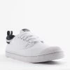 NEW VOLLEY CLASSIC WHITE/NAVY -Fashion Shoe Store HM94.WHT 1