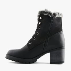 KANARIS BLACK -Fashion Shoe Store I1730 3