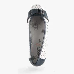 EVER WHITE/NAVY -Fashion Shoe Store I1761 Ever white navy 4