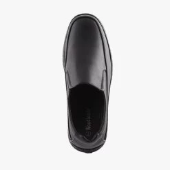 SHORTALL BLACK SLIP ON -Fashion Shoe Store IM320.BLK 4jpg