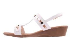 JANGLE WHITE -Fashion Shoe Store J1339.WHT 2