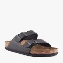 Birkenstock ARIZONA BLACK BIRKO-FLOR MENS