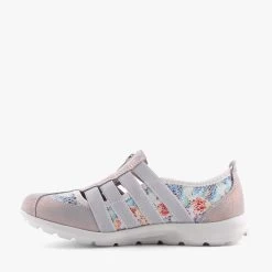 CHRISTINE GREY FLORAL -Fashion Shoe Store K230 3