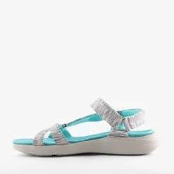 FLOSS 2 GREY/FLORAL -Fashion Shoe Store K239 3