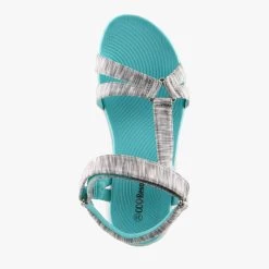 FLOSS 2 GREY/FLORAL -Fashion Shoe Store K239 4