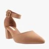 LUNCHTIME TAN NUBUCK -Fashion Shoe Store L NUDE