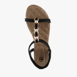 TULUM BLACK -Fashion Shoe Store L3101 4