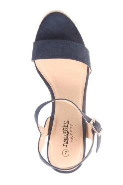 GODDESS NAVY SUEDE -Fashion Shoe Store L3367.NAS 5