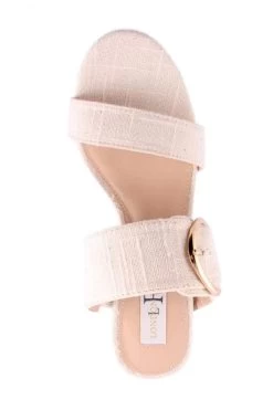 JENNIE NATURAL LINEN -Fashion Shoe Store L3772.NAT 5