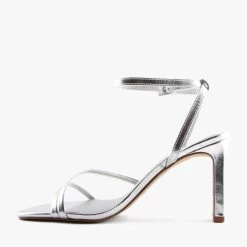 MAE SILVER METALIC -Fashion Shoe Store L3962 3