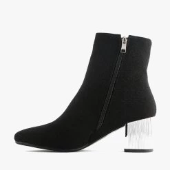 SEZ BLACK SPARKLE -Fashion Shoe Store M1109 3jpg