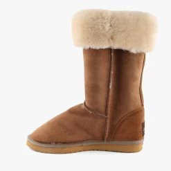 TALL PULL-ON CHESTNUT -Fashion Shoe Store MM14 3