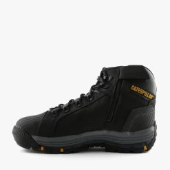 CATerpillar CONVEX-MID SIDE ZIP BLACK -Fashion Shoe Store RM100 3