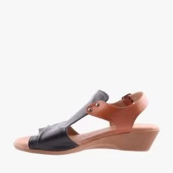 DOLCOP BLACK/TAN -Fashion Shoe Store S1562.BLK 3