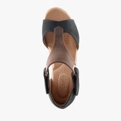 JUNIPER BLACK/BROWN -Fashion Shoe Store S1711 4
