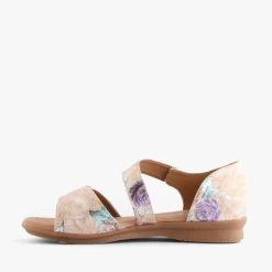 HACK CHAMPAGNE PRINT -Fashion Shoe Store S1818 Hack Champagne 3