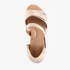 HACK CHAMPAGNE PRINT -Fashion Shoe Store S1818 Hack Champagne 4