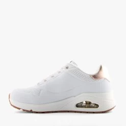 Skechers UNO-SHIMMER AWAY WHITE -Fashion Shoe Store S511 3