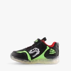 Skechers ILLUMI-BRIGHTS INF BLACK/LIME -Fashion Shoe Store SC23.BLK 3
