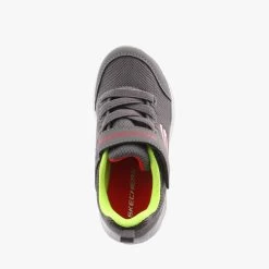 Skechers SS2-MINI WANDERER INF CHAR/RED -Fashion Shoe Store SC32.GRE 4