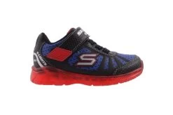 Skechers IB-TUFF TRACK INF BLACK/RE/BL -Fashion Shoe Store SC452.BLK 1