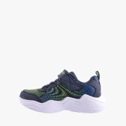 Skechers ERUPTERS 1V NAVY/LIME -Fashion Shoe Store SC487.NAV 3