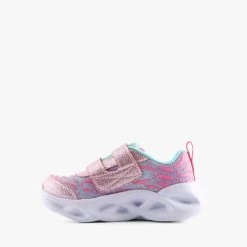 Skechers TB-WINGIN'IT INF PINK/TURQUOISE -Fashion Shoe Store SC566 3jpg