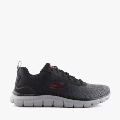 Skechers TRACK-RIPKENT BLACK/CHARCOAL 7 Skechers TRACK-RIPKENT BLACK/CHARCOAL -Fashion Shoe Store SM390 2