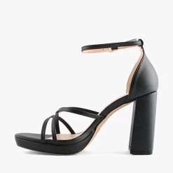 LARA BLACK -Fashion Shoe Store strap 3